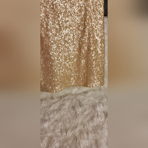 Tobi Champagne Sequin Cocktail Mini - Picture 4 of 6